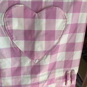Sugar Thrillz Pink Plaid Hearts Coverall